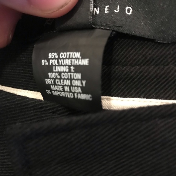 $695 designer Zero + M Cornejo  cotton pants 36x32 - Picture 6 of 12